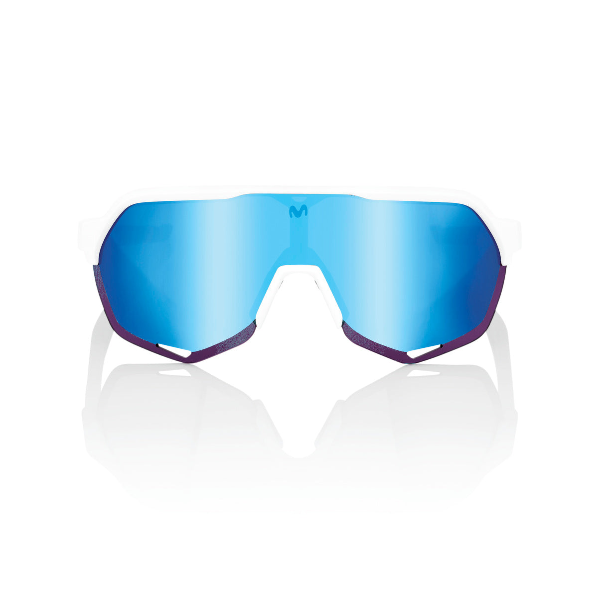 S2 - Movistar Team White - HiPER Blue Multilayer Mirror Lens
